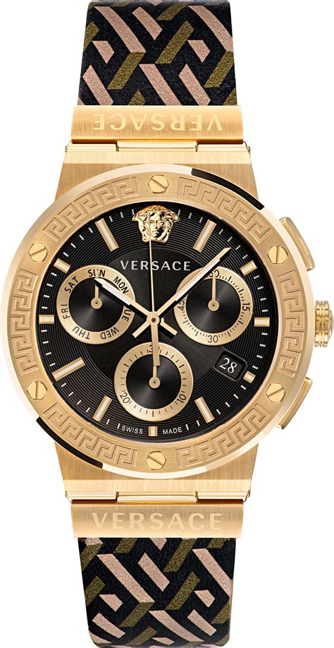 versace greca logo chrono watch|Versace greca chrono watch.